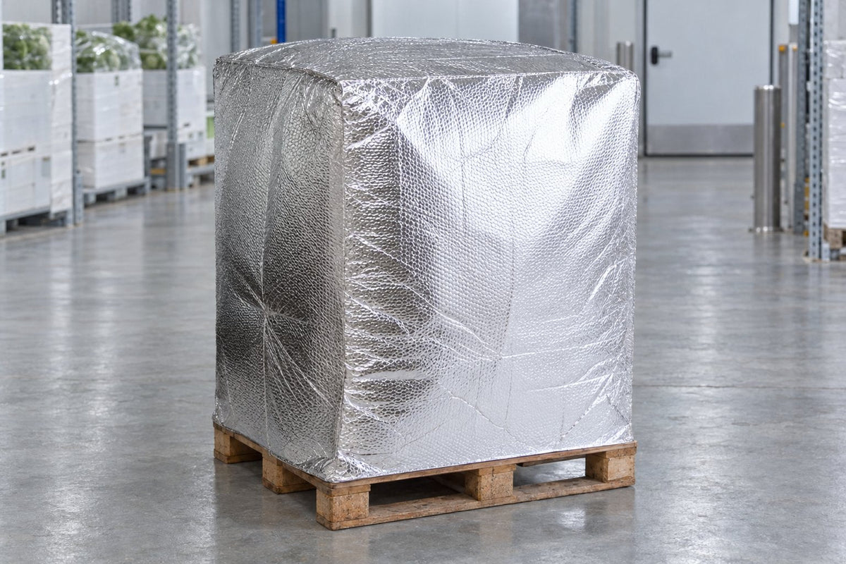 Capa térmica para paletes ou thermal pallet cover