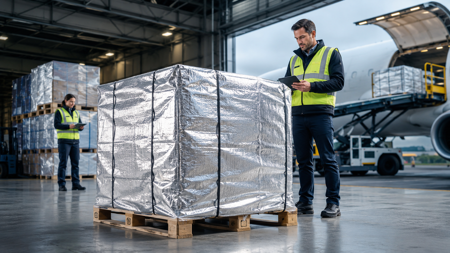 Koelverpakkingen voor luchtvracht en air cargo