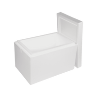 EPS doos 57 L, 605 x 405 x 350 mm