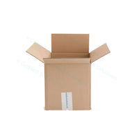 Standaard doos 350 x 350 x 350 mm (Dubbele Golf)